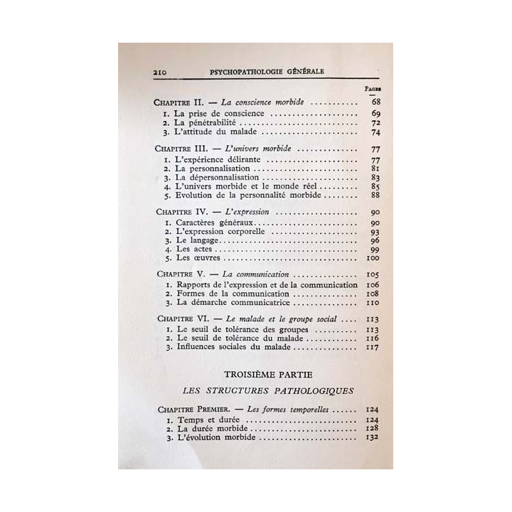 1. Psychopathologie générale de Gabriel Deshaies aux éditions Presses universitaires de France