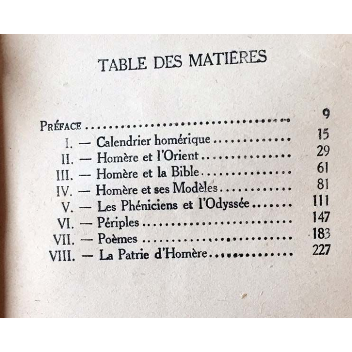 1. La résurrection d'Homère - Au temps des héros de Victor Berard aux éditions Grasset 1930