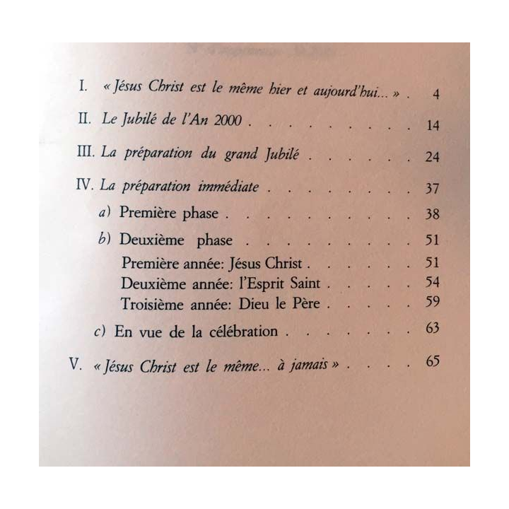 1. Un jubilé pour l'An 2000 de Jean Paul II aux éditions Bayard/Centurion