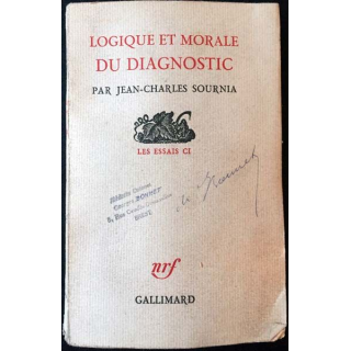 1. Logique et morale du diagnostic de Jean-Charles Sournia aux éditions Gallimard