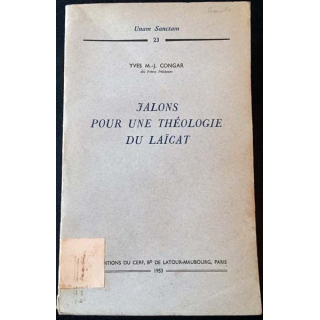1. Jalons pour une théologie du laïcat de Yves M.-J. Congar aux éditions du Cerf