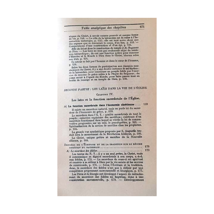 1. Jalons pour une théologie du laïcat de Yves M.-J. Congar aux éditions du Cerf