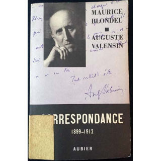 1. Correspondance 1899-1912 Tome II de Maurice Blondel et Auguste Valensin aux éditions Aubier