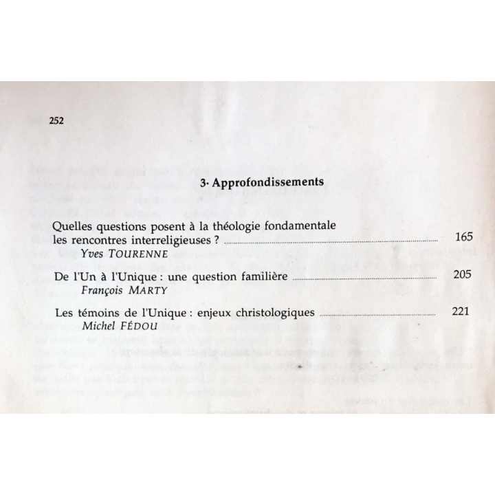 1. L'unique et ses témoins Judaïsme, christianisme et islam, histoire et théologie d'une rencontre Édition Médiasèvres