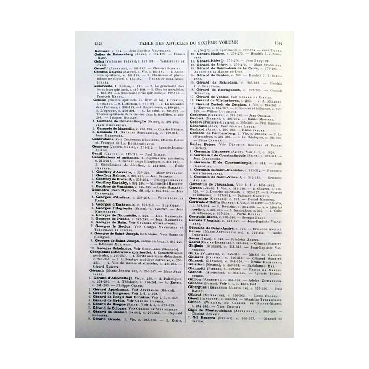 1. Dictionnaire de spiritualité ascétique et mystique Doctrine et Histoire FASCICULES XLII-XLIII