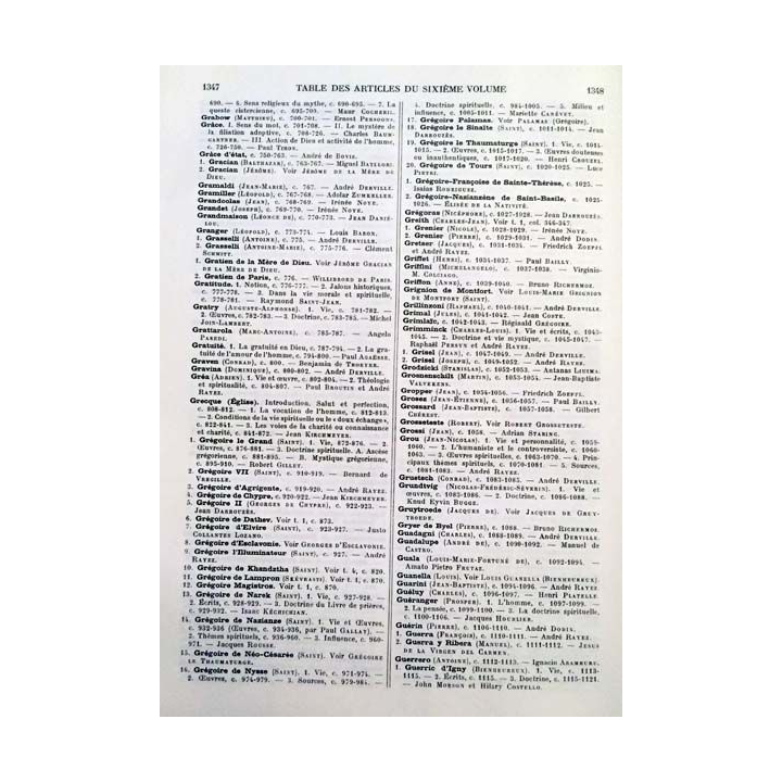 1. Dictionnaire de spiritualité ascétique et mystique Doctrine et Histoire FASCICULES XLII-XLIII