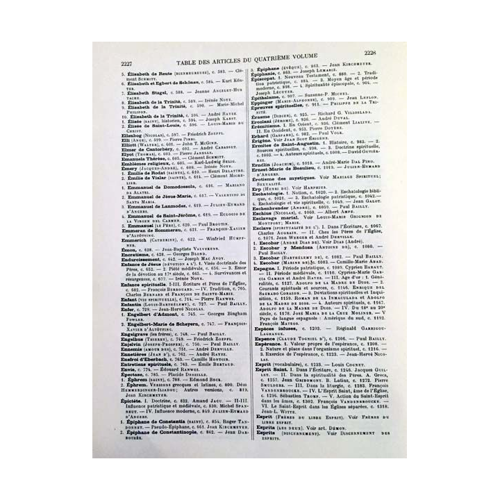 1. Dictionnaire de spiritualité ascétique et mystique Doctrine et Histoire FASCICULES XXX - XXXI - XXXII