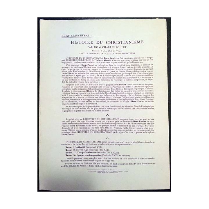 1. Dictionnaire de spiritualité ascétique et mystique Doctrine et Histoire Tome II Cabasilas-Communion fréquente