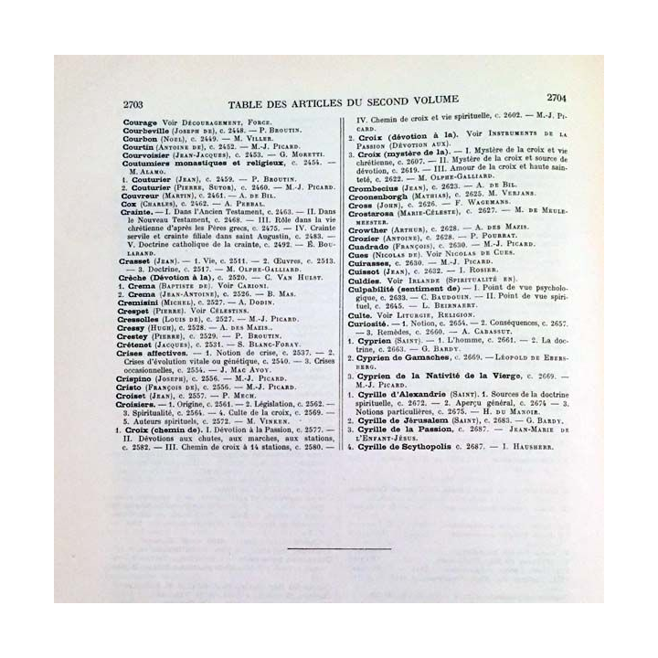 1. Dictionnaire de spiritualité ascétique et mystique Doctrine et Histoire Tome II