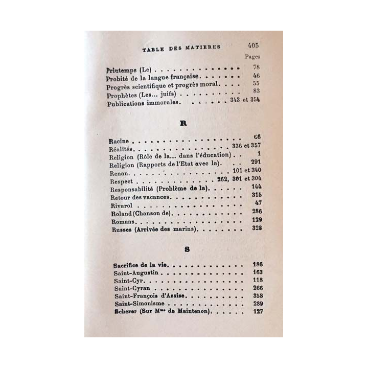 1. Quinze ans d'éducation de Félix Pécaut aux éditions librairie Delagrave
