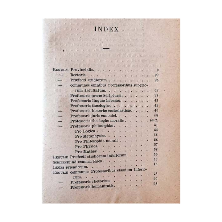 1. Ratio atque institutio studiorum societatis Jesu aux éditions A. Mame et Filtii