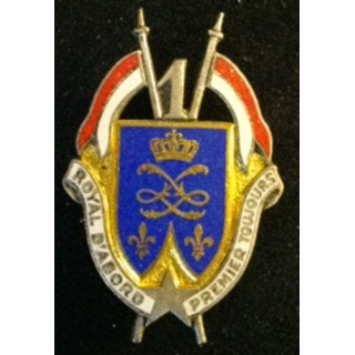 1° régiment de dragons de fabrication DragoG. 1608 en émail