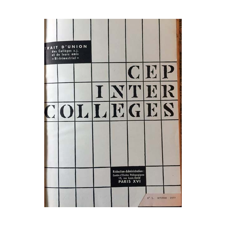 1. C.E.P Inter-collèges 1977-1978 aux éditions Centre d'études pédagogiques