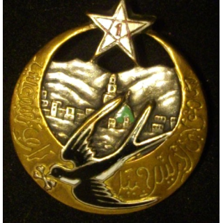 1°RTM : 1°RÉGIMENT DE TIRAILLEURS MAROCAINS (D BER) ÉMAIL