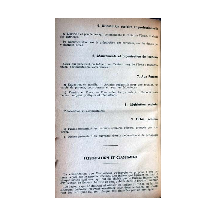 1. Documents pédagogiques 1944 aux éditions SPES