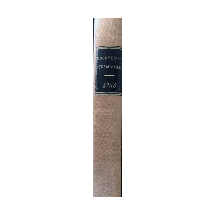 1. Documents pédagogiques 1945 aux éditions SPES