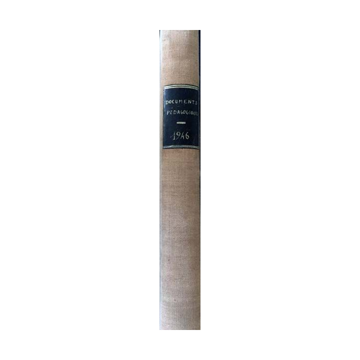 1. Documents pédagogiques 1946 aux éditions SPES