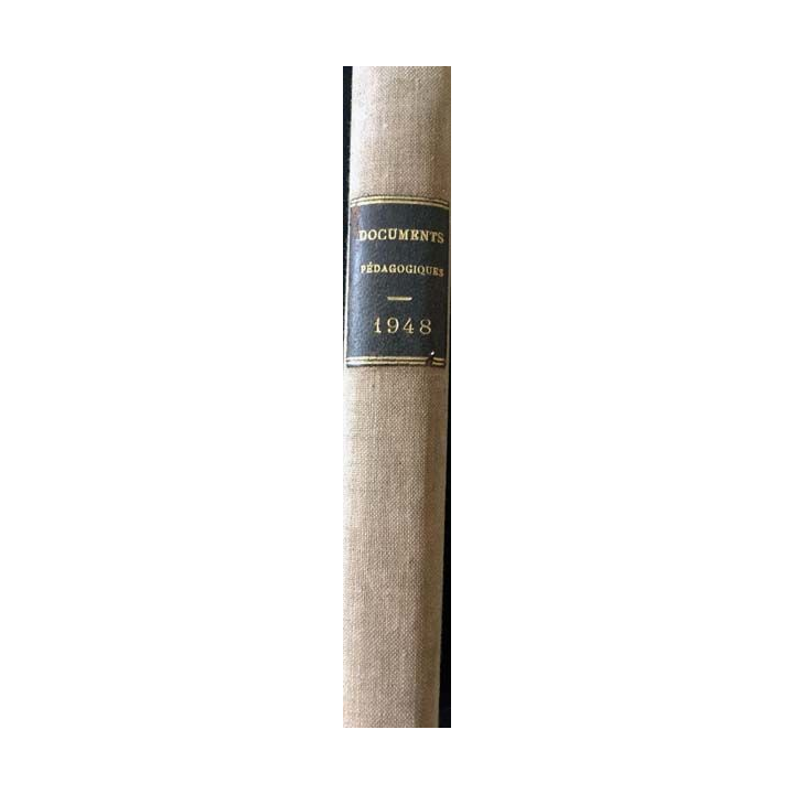 1. Documents pédagogiques 1948 aux éditions SPES