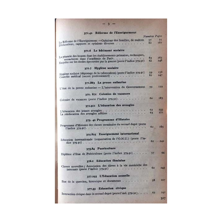 1. Documents pédagogiques 1948 aux éditions SPES