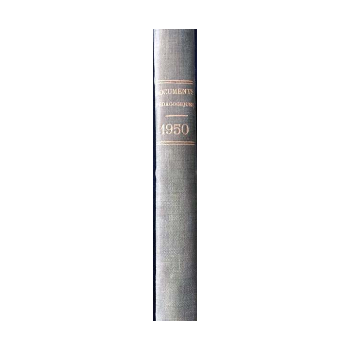1. Documents pédagogiques 1950 aux éditions SPES