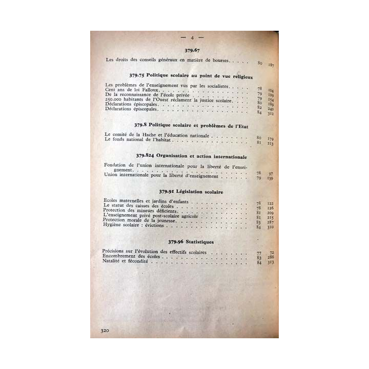 1. Documents pédagogiques 1950 aux éditions SPES