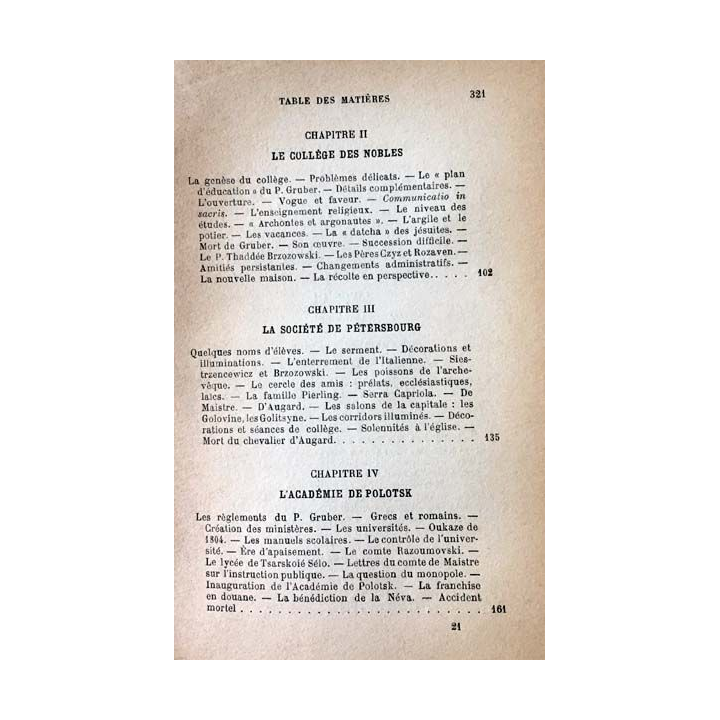 1. Un collège de Jésuites à Saint-Pétersbourg 1800-1816 de M.-J. Rouet De Journel aux éditions librairie Perrin