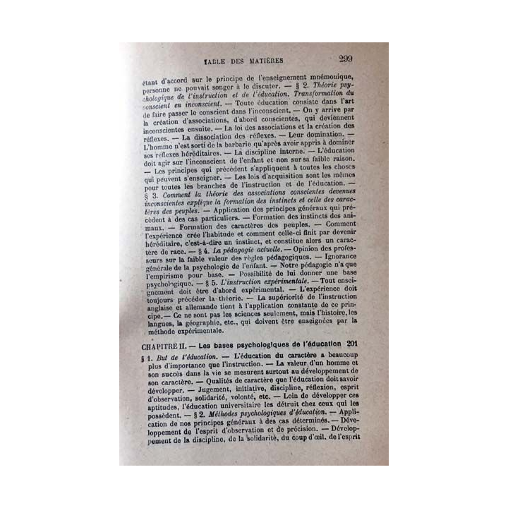 1. Psychologie de l'Éducation de Dr Gustave Le Bon aux éditions Ernest Flammarion 1909