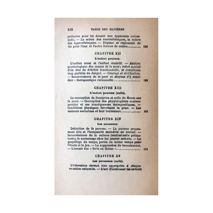 1. Le Corps et l'Ame de l'enfant de Dr Maurice de Fleury aux éditions librairie Armand Colin 1923