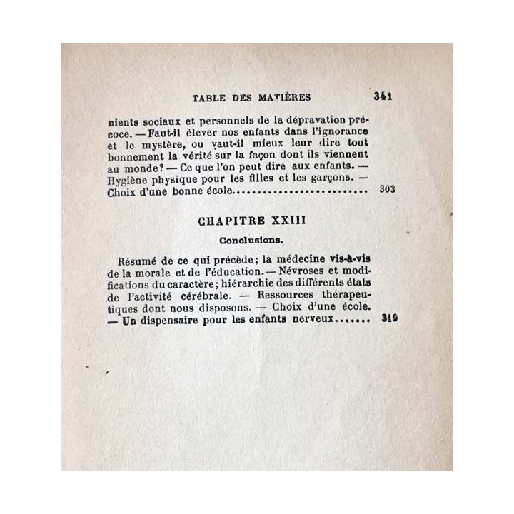1. Le Corps et l'Ame de l'enfant de Dr Maurice de Fleury aux éditions librairie Armand Colin 1923