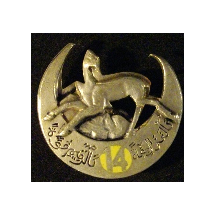 14° RTA : 14° RÉGIMENT DE TIRAILLEURS ALGÉRIENS (14 ÉMAIL)