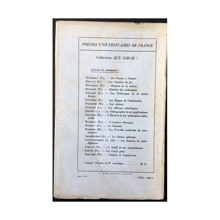 1. La France, pays de grandes découvertes de Léon Guillet aux éditions Presses universitaire de France