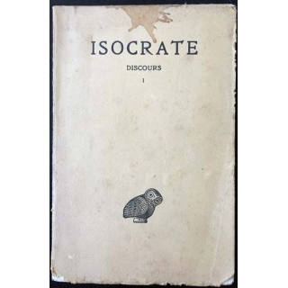 1. Isocrate Discours Tome I de Georges Mathieu et Émile Brémond aux éditions "Les belles Lettres"