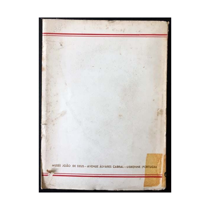 1. Joao de Deus l'homme, le poète et le penseur de Charles Oulmont aux éditions Romero 1948
