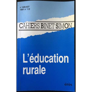 1. L'éducation rurale du cahiers Binet Simon aux éditions érès