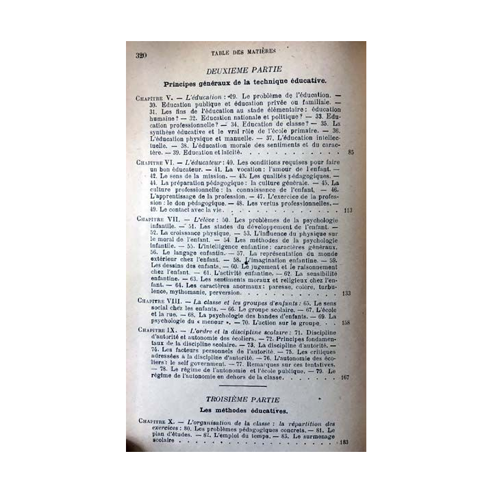 1. Manuel élémentaire de pédagogie générale de René Hubert et Henri Gouthier aux éditions librairie Delalain
