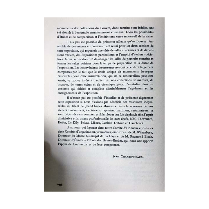 1. Art et civilisation des étrusques octobre-décembre aux éditions des Musées nationaux 1955