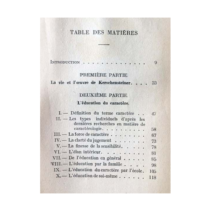 1. Éducation et culture d'après Kerschensteiner de Élisabeth Huguenin aux éditions Ernest Flammarion
