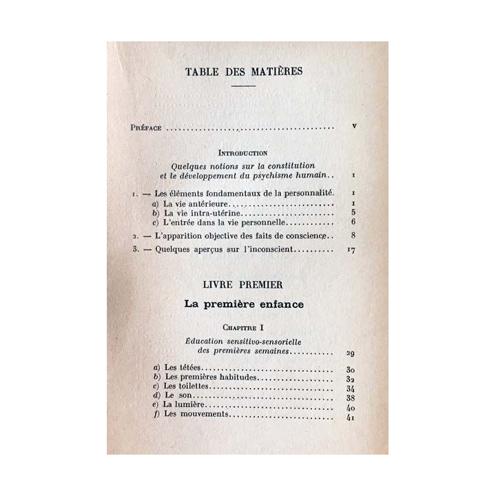 1. Éducation psychologique de la jeunesse de Henri Mignon aux éditions P. Lethielleux 1936