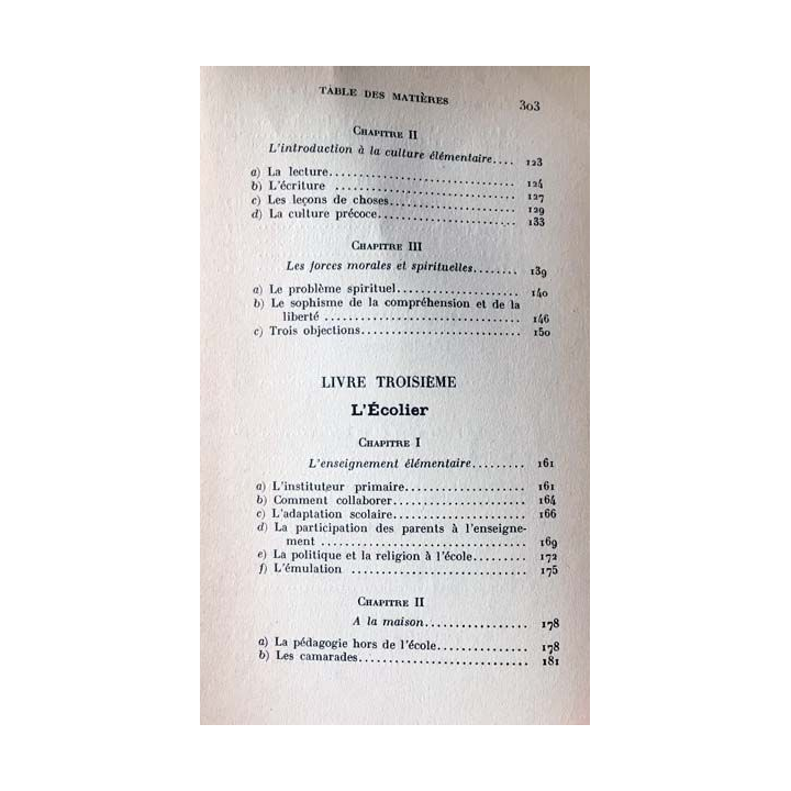 1. Éducation psychologique de la jeunesse de Henri Mignon aux éditions P. Lethielleux 1936