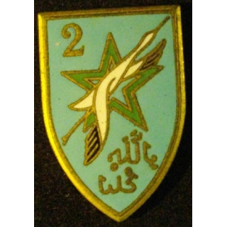2° DIM : 2° DIVISION D'INFANTERIE MAROCAINE TYPE 2 ATTACHE COUPÉE
