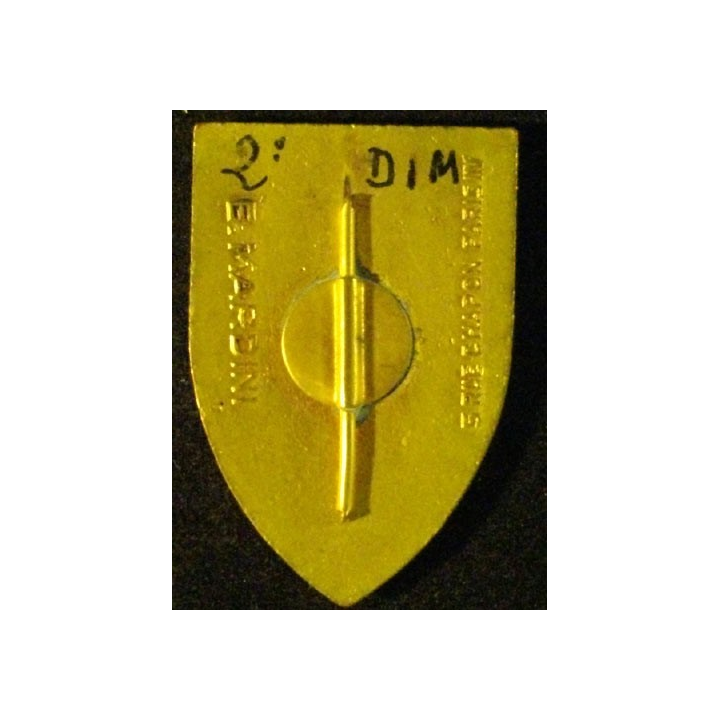 2° DIM : 2° DIVISION D'INFANTERIE MAROCAINE TYPE 2 ATTACHE COUPÉE
