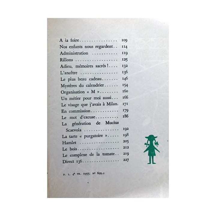 1. La pasionaria et moi de Guareschi aux éditions du Seuil 1954