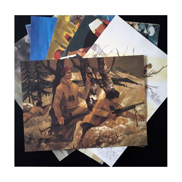 1. La libération vue par les peintres de l'armée aux éditions Addim
