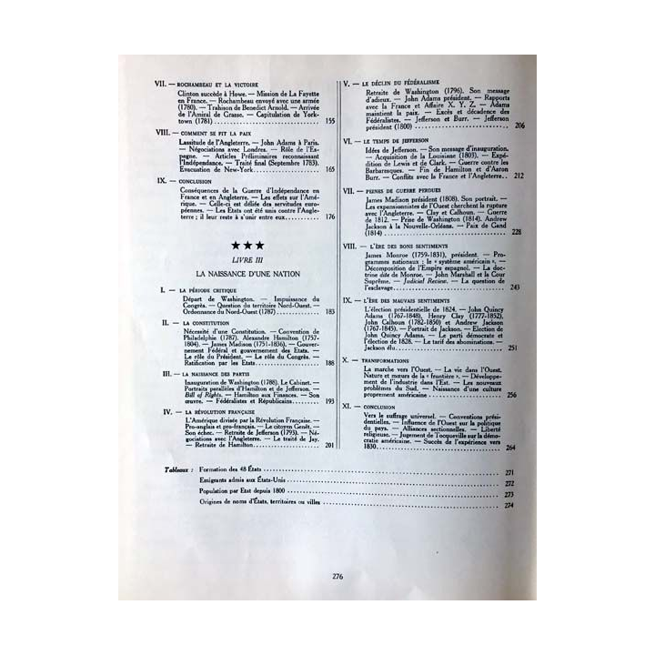 1. Histoire du peuple américain Tome I de André Maurois aux éditions Littéraires de France 1955