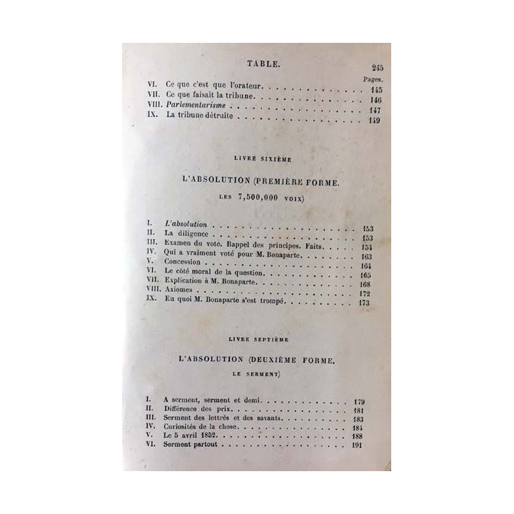1. Napoléon le petit de Victor Hugo aux éditions J. Hetzel & Cie