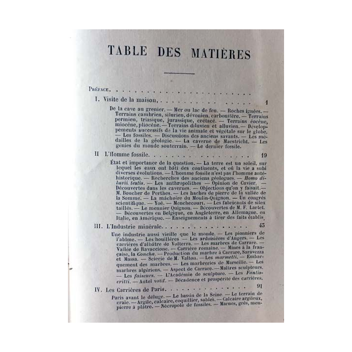 1. Les merveilles du monde souterrain de L. Simonin aux éditions librairie Hachette et Cie 1884