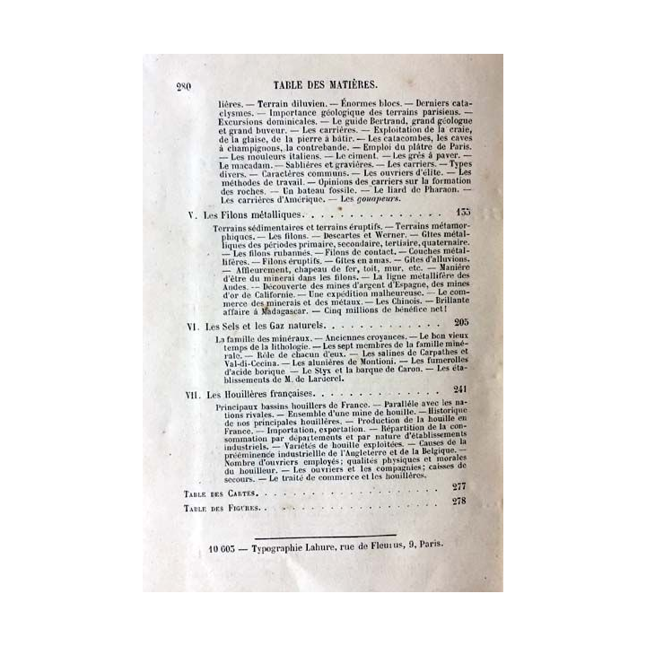 1. Les merveilles du monde souterrain de L. Simonin aux éditions librairie Hachette et Cie 1884