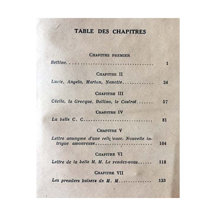 1. Les plus belles nuits d'Amour de Casanova de Fernand Kolney aux éditions Quignon