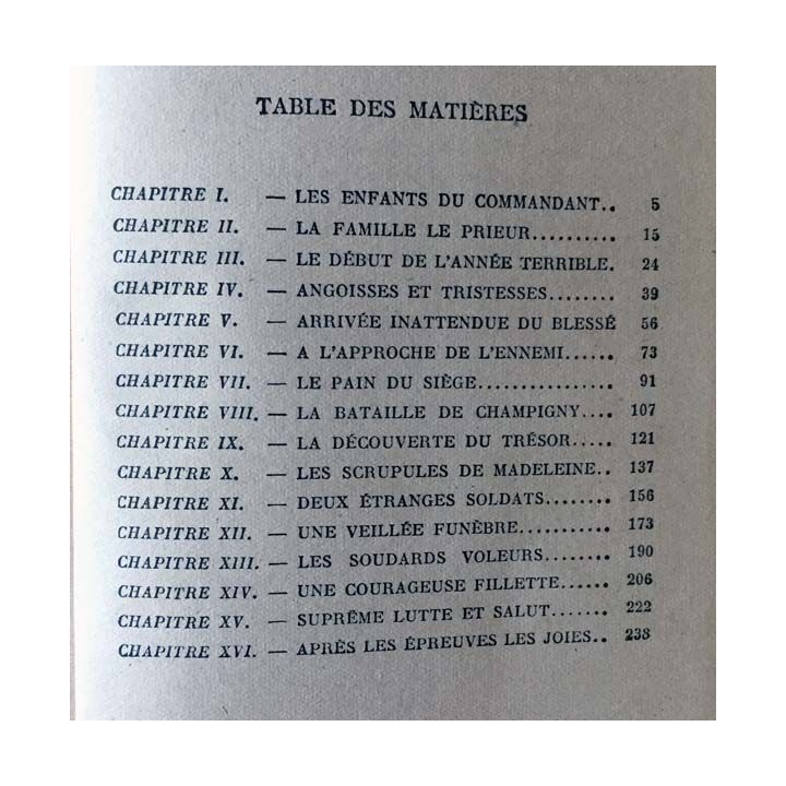 1. Le trésor de Madeleine de Pierre Maël aux éditions Hachette 1923