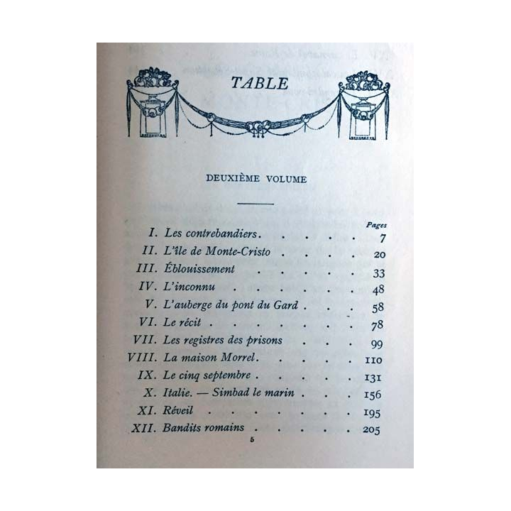 1. Le Comte de Monte-Cristo Tome II de Alexandre Dumas aux éditions Nelson/Calmann-Lévy